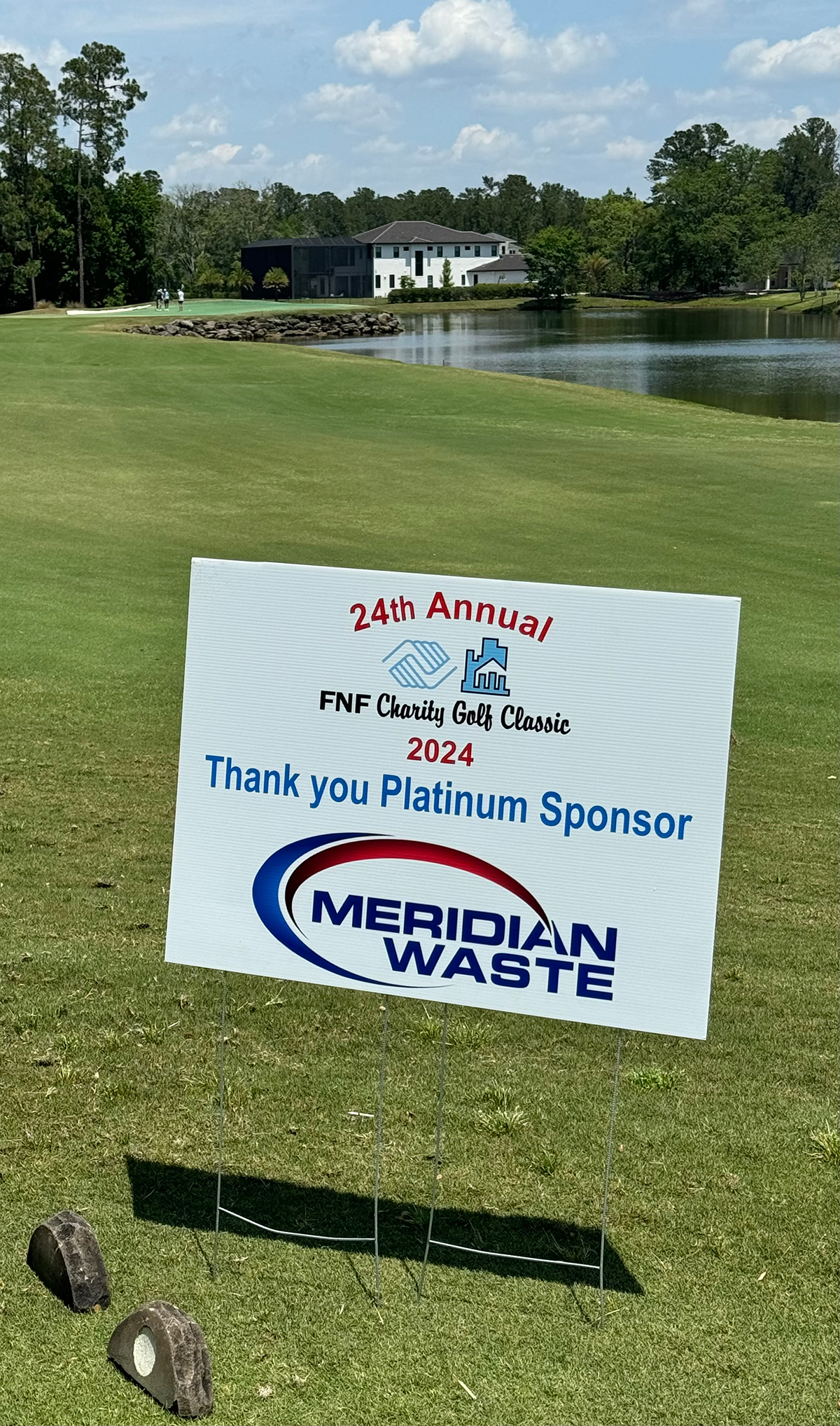 Meridian Waste Florida was the Platinum Sponsor of the 2024 Northeast Florida Boys & Girls Club’s FNF Charity Golf Classic