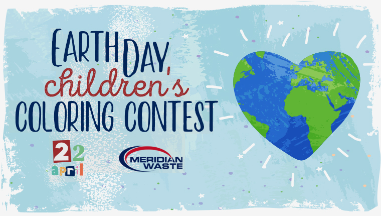 Meridian Waste Opens Entries for the 5th Annual Brightening the World Coloring Contest